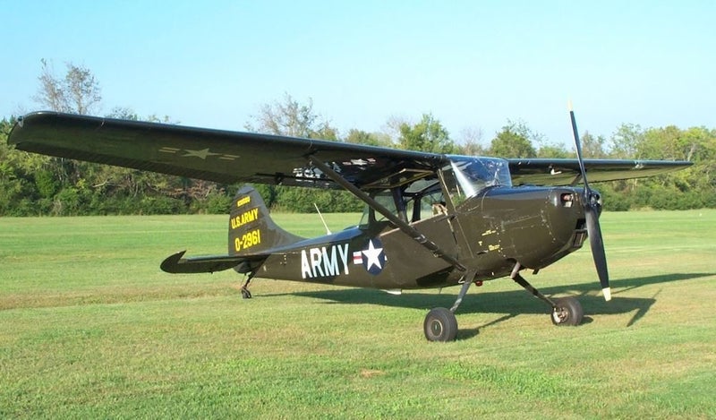 Model Aircraft Plan - Cessna Bird Dog 72" Span 40 Size Carousel 1