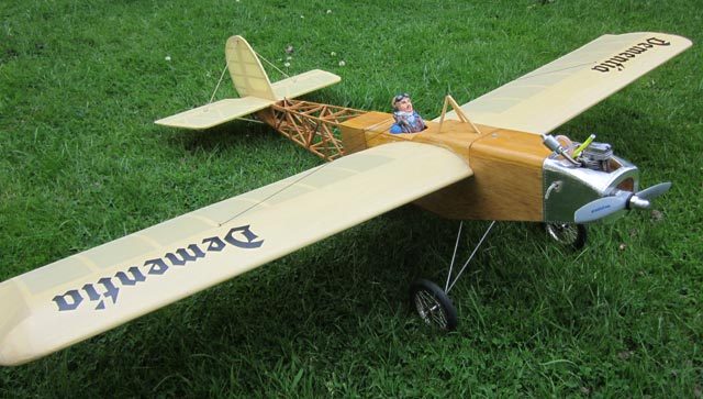 Model Aircraft Plan - Miss Vintage 57" Span 25 Size Carousel 1