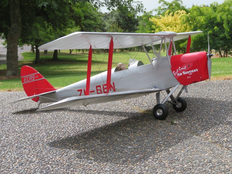 Model Aircraft Plan - Tiger Moth 70" Span 90 Size Carousel 4