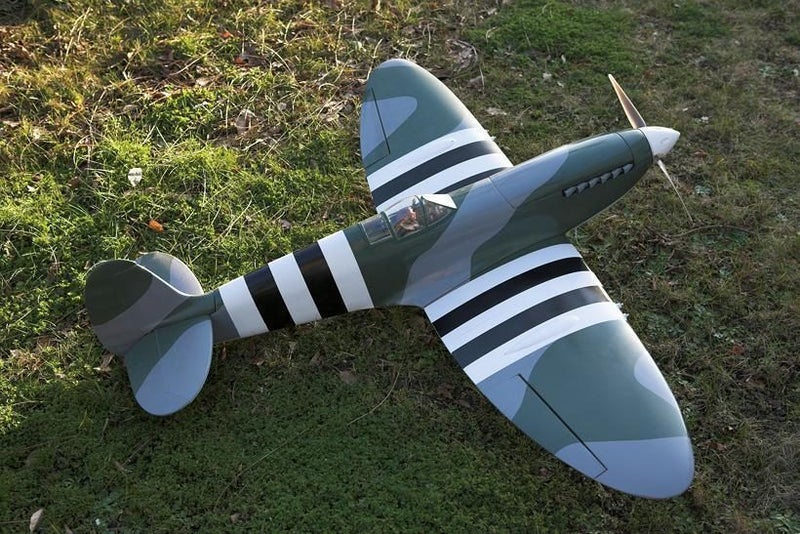 Model Aircraft Plan - Spitfire Mk I 72" Span 60 Size Carousel 1