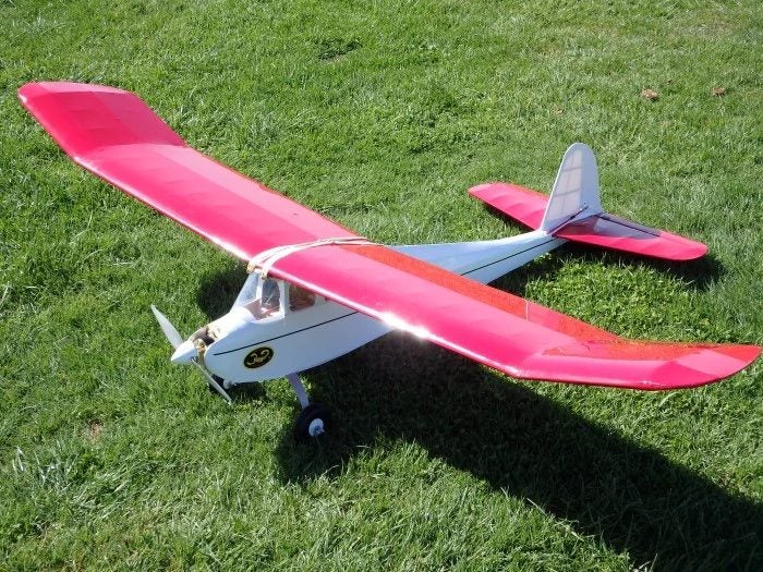 Model Aircraft Plan - Buzzard Bombshell 72" 30 Size Carousel 1