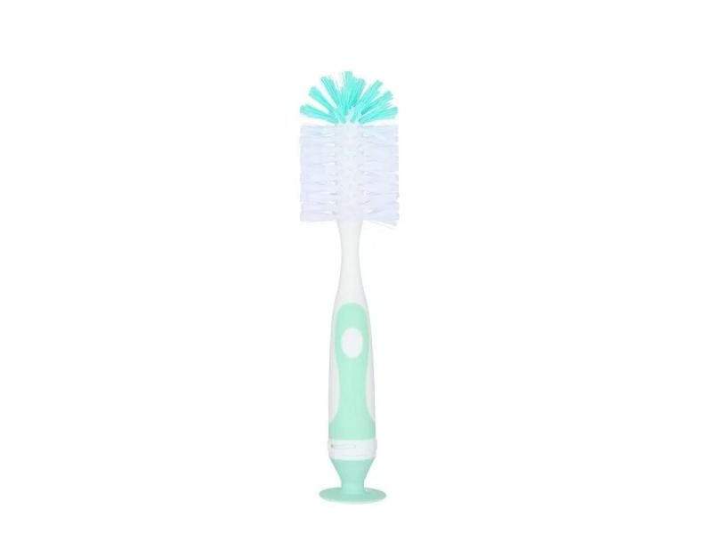In Silicone Suction Cup Baby Bottle Brush Nipple Brush Suction