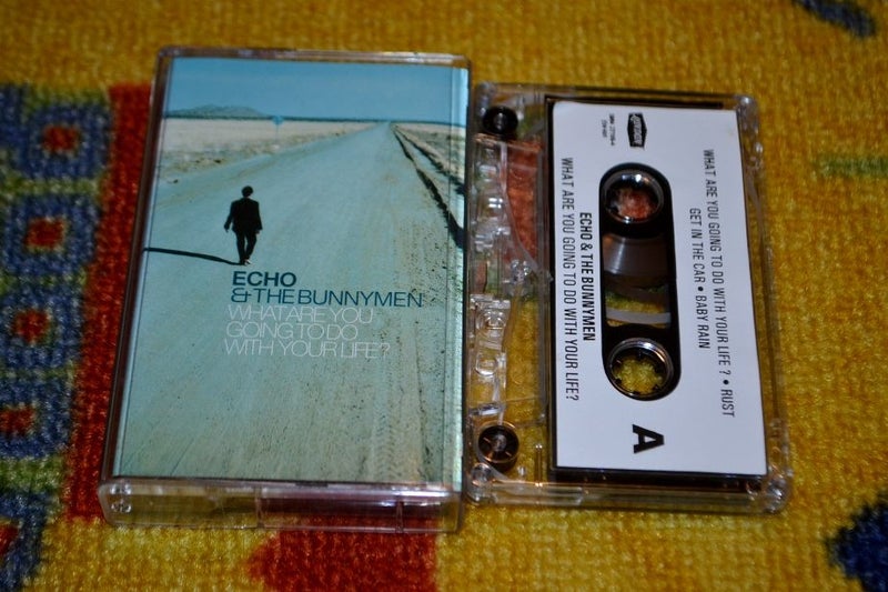 ECHO & THE BUNNYMEN What are You Going to Do with Your Life? CASSETTE TAPE Carousel 2