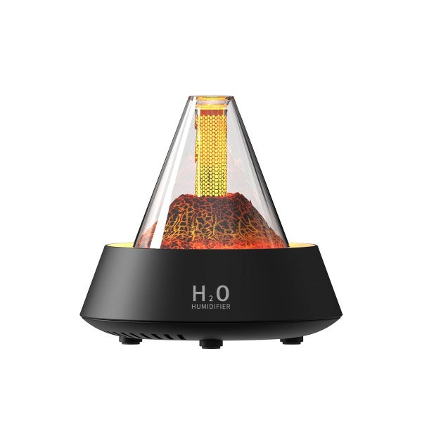 Essential Oil Diffuser Volcanic Lava Humidifiers For Bedroom 80Ml With 7 Colors Carousel 1