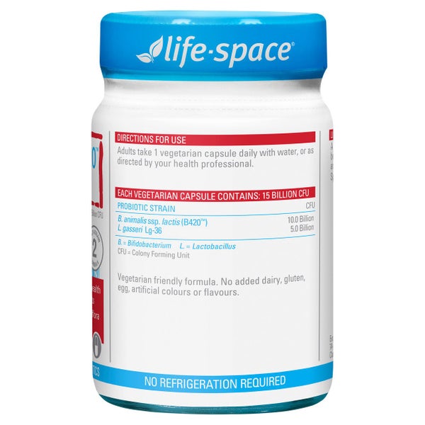 Life-Space Shape B420 Probiotic 60 Hard Capsules Carousel 3