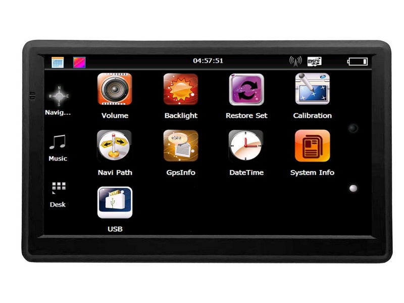 7 Inch GPS Navigation for Car Truck with Voice Guidance and Offline Maps Carousel 2