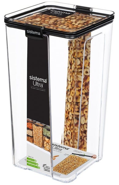 Sistema Ultra(TM) 4L Square Food Storage Container Carousel 3