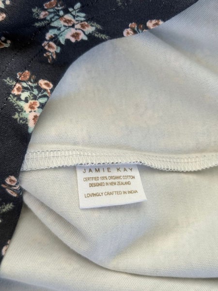Jamie Kay Size 7YR Mia Top - AOP Sapphire Floral Carousel 4