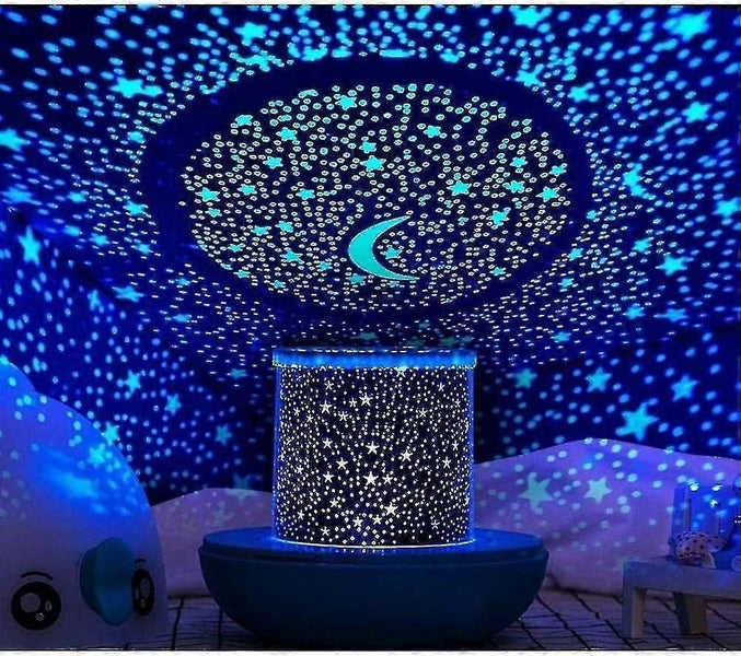 Remote Control Design Submarine Starry Sky Rotating Bedroom Led Lucky Fish Shape Carousel 1