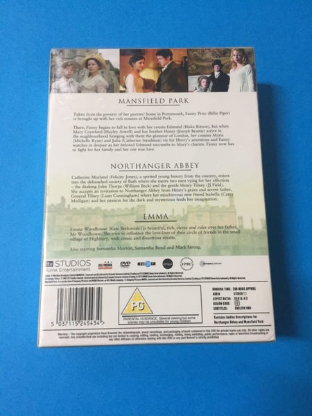 The Jane Austen Collection (Emma, Northanger Abbey, Mansfield Park) - NEW!!!62986995048195111