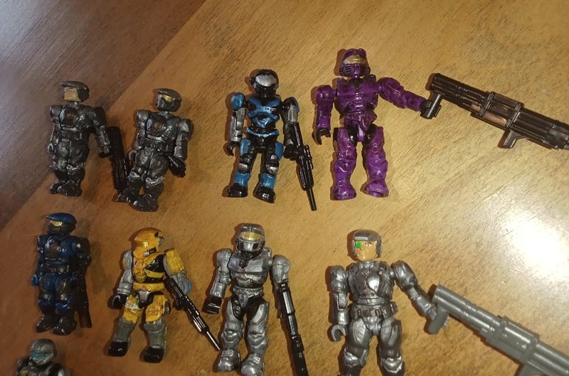 Halo mega bloks mini figurines62869812613889112