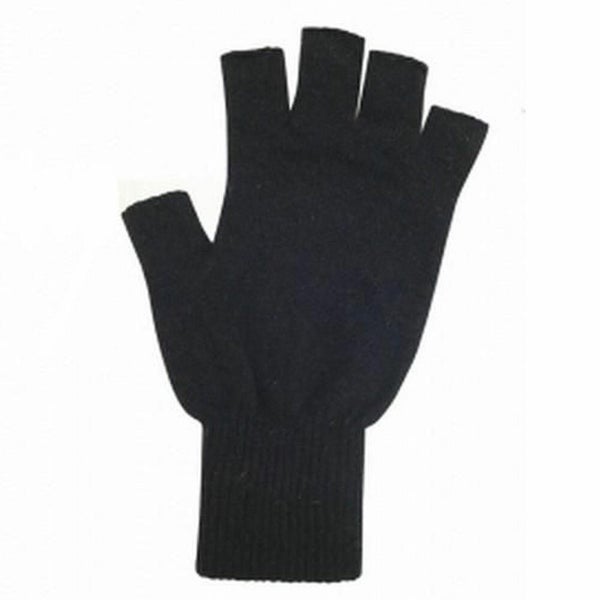 Possum Merino Fingerless Gloves by Comfort Socks Carousel 1