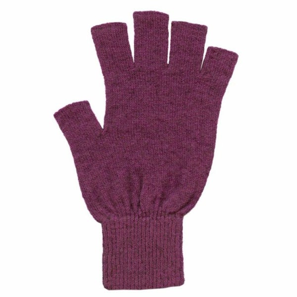 Possum Merino Fingerless Gloves by Comfort Socks Carousel 2