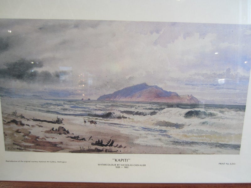 Nicholas Chevalier 'Kapiti', Print No. 430 - Framed Carousel 2