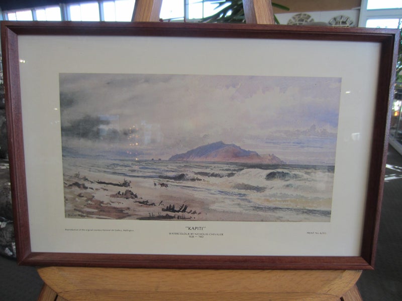 Nicholas Chevalier 'Kapiti', Print No. 430 - Framed Carousel 1