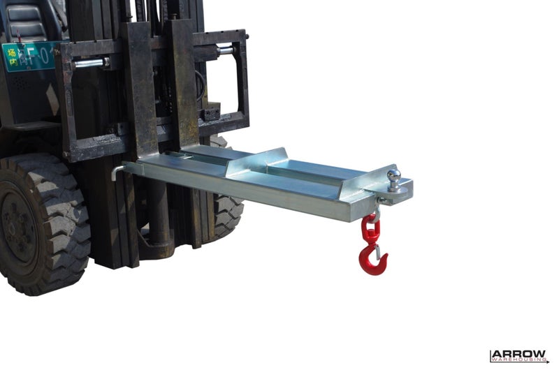 Forklift Tow Bar Jib CERTIFIED 2000kg/ 500kg Carousel 1