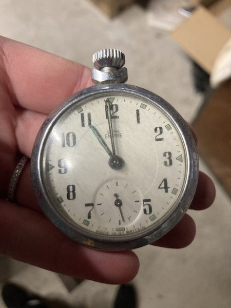 Antique smith empire pocket watch Carousel 1