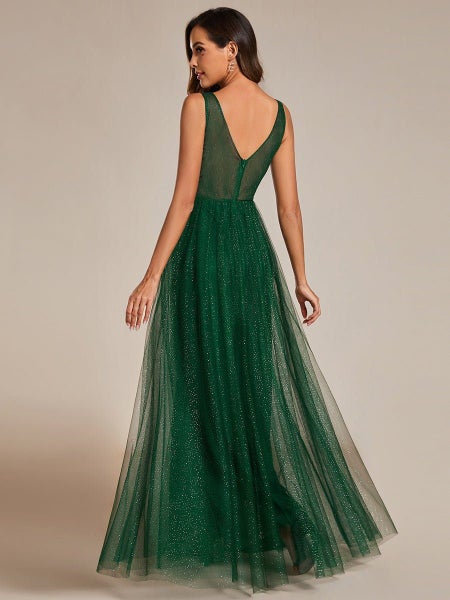 Karlia maxi sparkling ball dress with split Express NZ wide63617605185153111