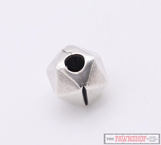 Pandora Sterling Silver Rock Star Geometric Clip Charm 791004 Retired! Carousel 7