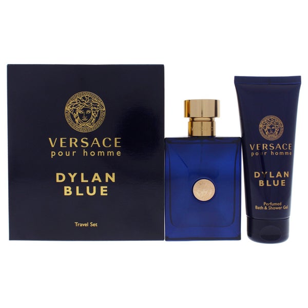 Versace Dylan Blue by Versace for Men - 2 Pc Gift Set 3.4oz EDT Spray, 3.4oz ... Carousel 1