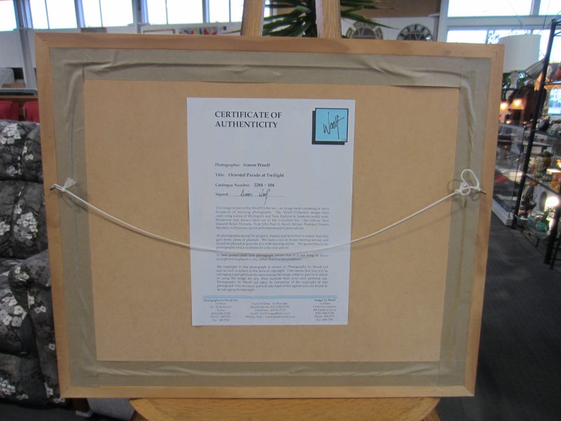 Simon Woolf 'Oriental Parade at Twilight' Framed Photograph Carousel 8