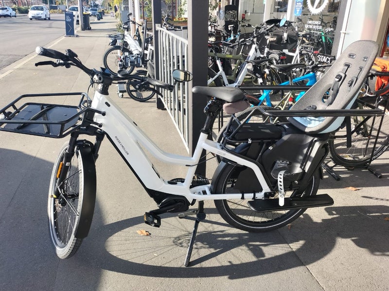 Riese and Muller multicharger GT touring HS mixte 47cm white e-cargobike62932729374209111