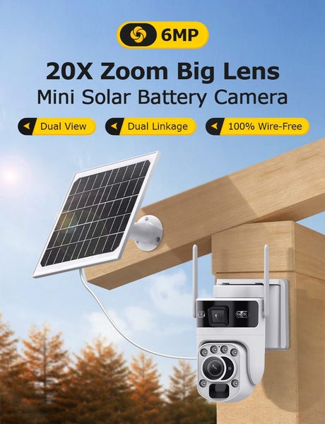 WiFi Solar Home Security Camera System Carousel 2