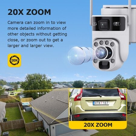 WiFi Solar Home Security Camera System Carousel 1
