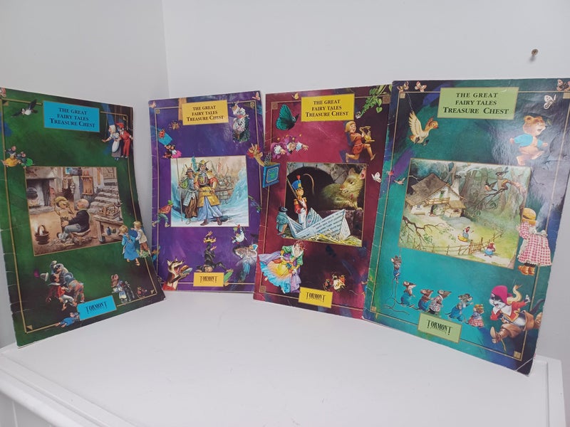 *** 4 Oversized Fairy Tale Childrens Books - $1 RESERVE *** Carousel 1