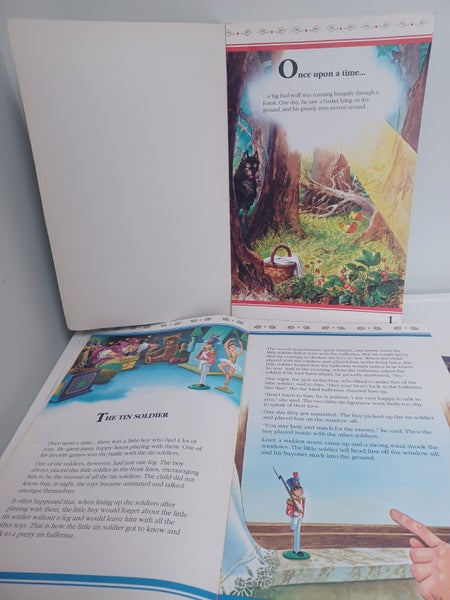 *** 4 Oversized Fairy Tale Childrens Books - $1 RESERVE *** Carousel 2