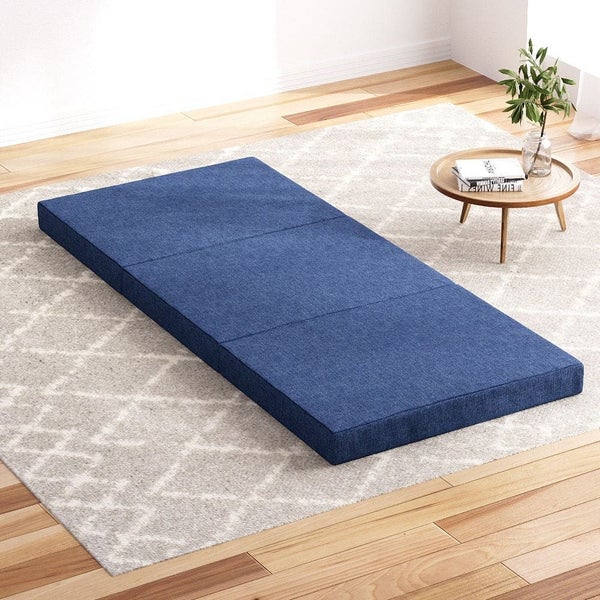 Bedding Foldable Mattress Folding Portable Bed Floor Mat Camping Single Carousel 5