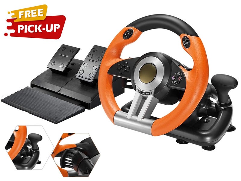 New Racing Steering Wheel for PC PS4 Xbox One Clearance Sale Carousel 1