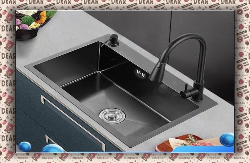 Single Bowl Kitchen Sink 500 * 400mm (Faucet Not Included) Carousel 1