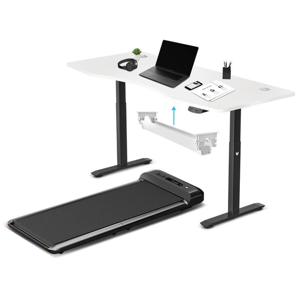 Fitness WalkingPad M2 Treadmill with ErgoDesk Automatic White Standing Desk 1... Carousel 1