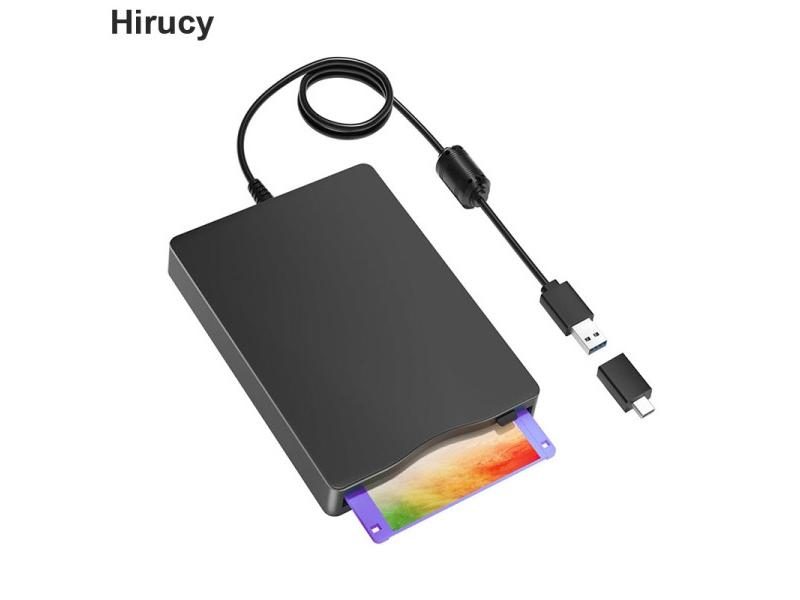 Floppy Disk Reader Drive 3.5" 1.44MB FDD External USB Floppy Diskette Drive For Carousel 1
