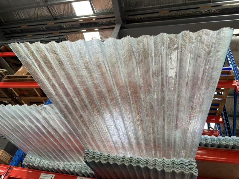 Fiber Reinforced Polymer roofing 2.4m long. Carousel 1
