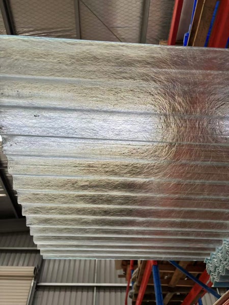 Fiber Reinforced Polymer roofing 2.4m long. Carousel 2