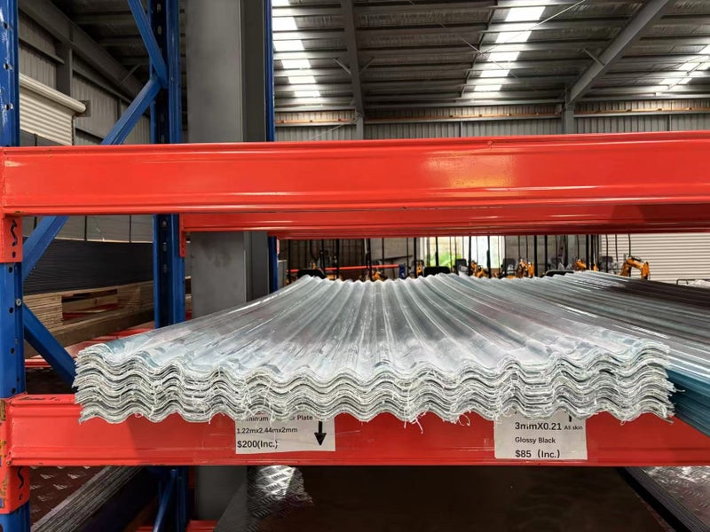 Fiber Reinforced Polymer roofing 2.4m long. Carousel 8
