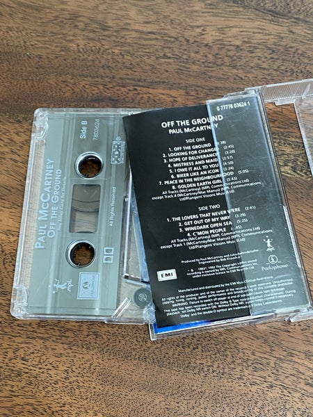 Paul McCartney - Off The Ground (1993) [Cassette] Carousel 2