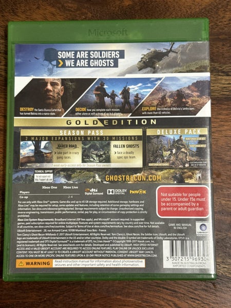 Xbox One - Tom Clancys Ghost Recon: Wildlands Gold Edition Carousel 2
