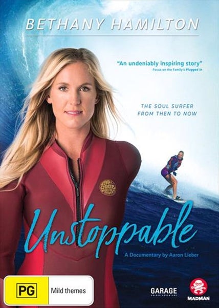 Bethany Hamilton - Unstoppable ( EXCELLENT CONDITION ) DVD - SOUL SURFER