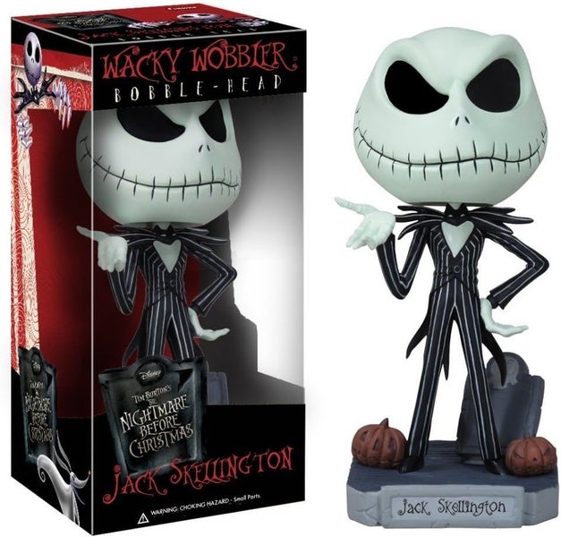 Funko TNBC Jack Skellington Wacky Wobbler Carousel 1
