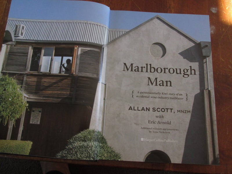 Marlborough Man* Kiwi Story of an Wine-Industry Trailblazer by A Scott, E Arnold Carousel 2