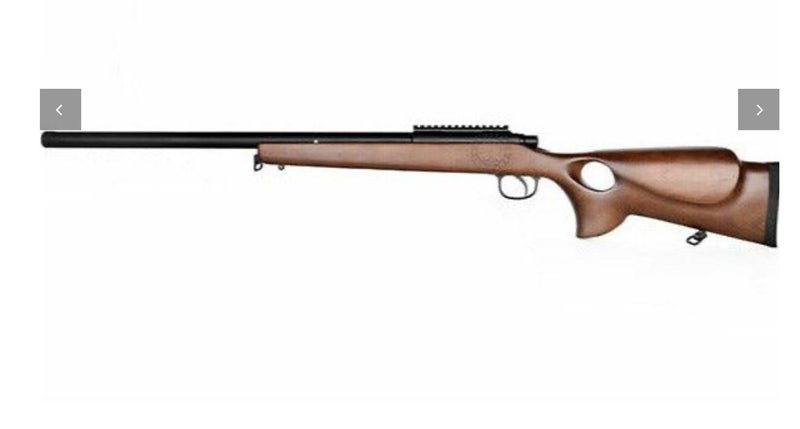 DOUBLE BELL VSR-10 Spring Bolt Action gel blaster spring powered real wood Carousel 2