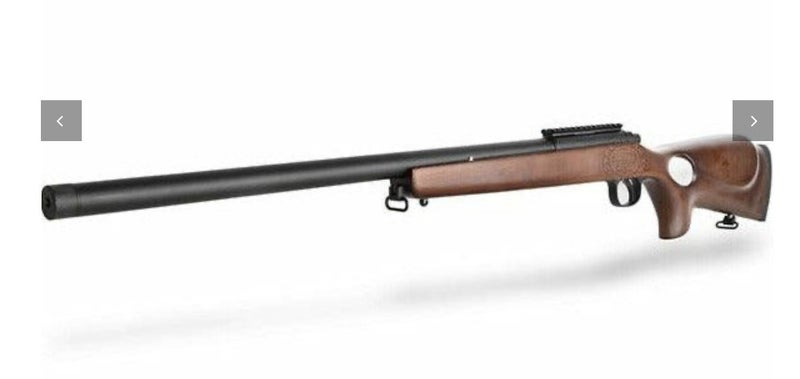 DOUBLE BELL VSR-10 Spring Bolt Action gel blaster spring powered real wood Carousel 3
