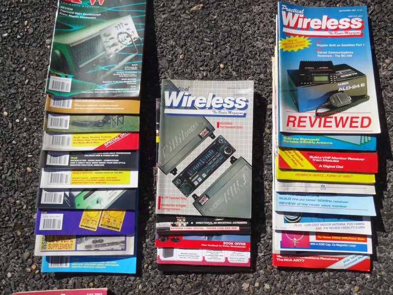 RADIO Books / Magazines X 70 'Practical Wireless' Carousel 2
