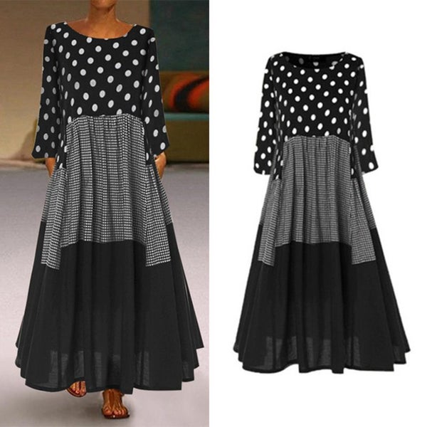 Maxi Dress Cotton Summer Dresses Womens Clothing Plus Size 22 Carousel 1