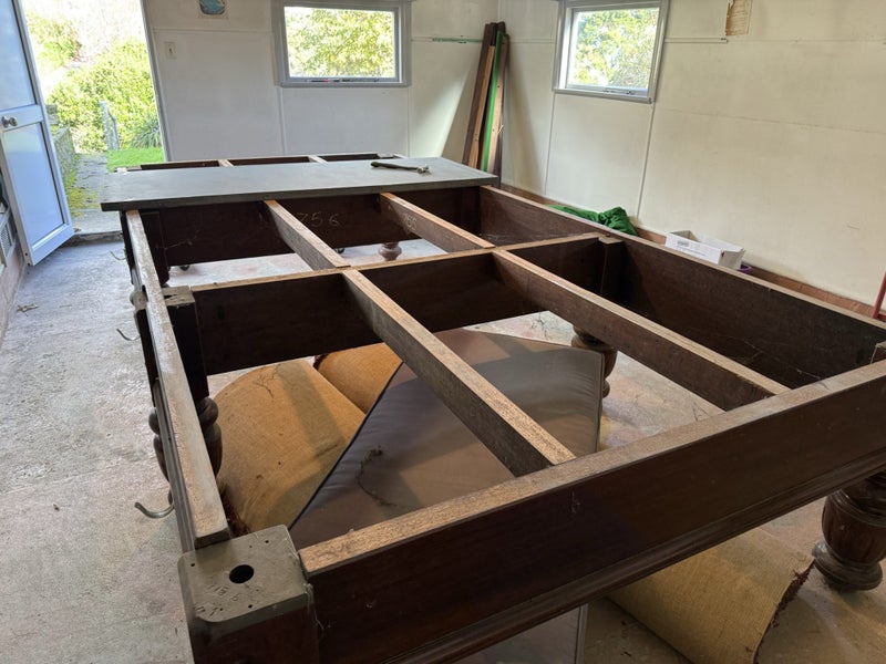 Snooker table full size slate table has been dismantled628632400270111128