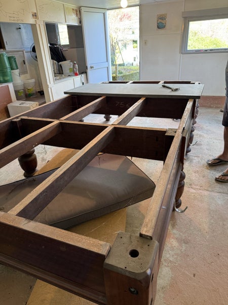 Snooker table full size slate table has been dismantled62863240027011112