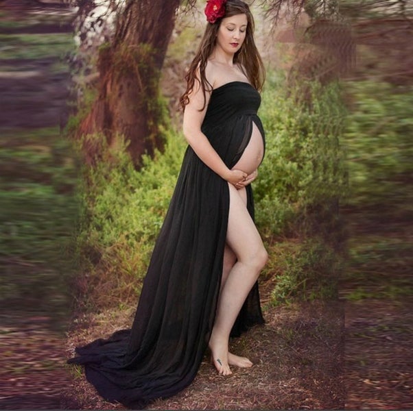 Maxi Maternity Dress Carousel 4